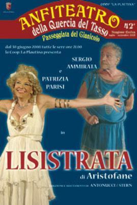 Lisistrata - Locandina - Cooperativa Teatrale La Plautina