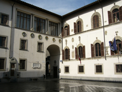 Palazzo Pretorio sede dell'Archivio Diaristico Nazionale - foto di Luigi Burroni