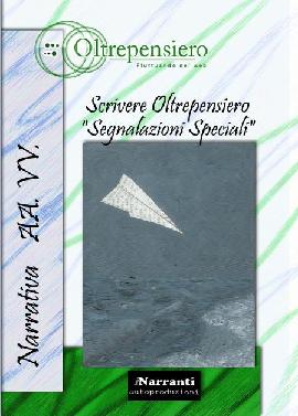 Anteprima copertina antologia Segnalazioni Speciali Scrivere Oltrepensiero 2008 - iNarranti