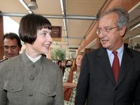 Walter Veltroni ed Isabella Rossellini